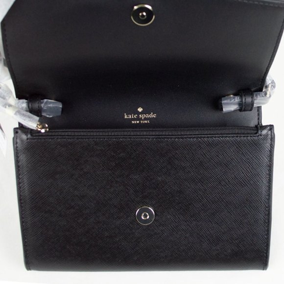 Kate Spade Black Perry Wallet on String - Picture 8 of 12